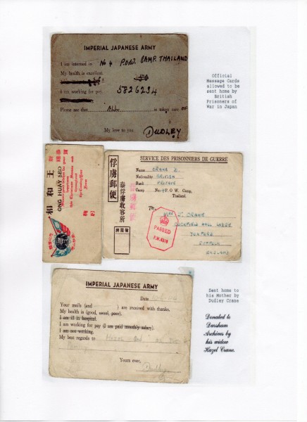 Pictures of POW Passports
