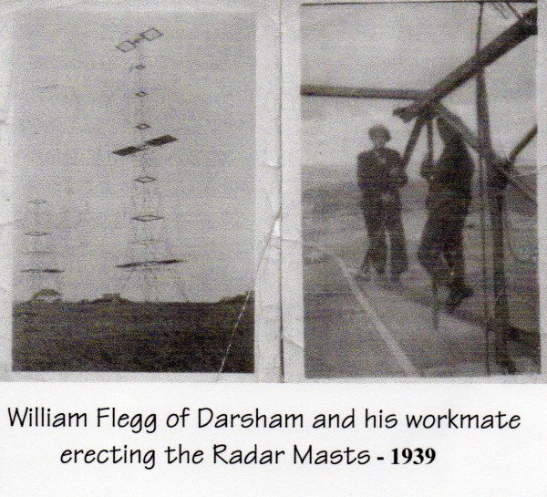 Erecting Radar Masts